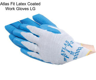 Atlas Fit Latex Coated Work Gloves LG