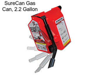 SureCan Gas Can, 2.2 Gallon