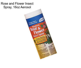 Rose and Flower Insect Spray, 16oz Aerosol