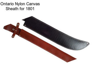 Ontario Nylon Canvas Sheath for 1801