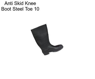 Anti Skid Knee Boot Steel Toe 10