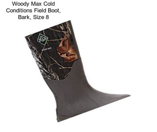 Woody Max Cold Conditions Field Boot, Bark, Size 8