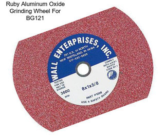 Ruby Aluminum Oxide Grinding Wheel For BG121