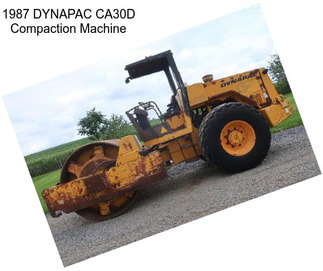 1987 DYNAPAC CA30D Compaction Machine