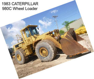 1983 CATERPILLAR 980C Wheel Loader