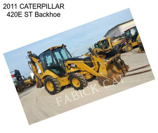 2011 CATERPILLAR 420E ST Backhoe