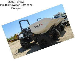 2000 TEREX PS6000 Crawler Carrier or Dumper