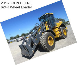 2015 JOHN DEERE 624K Wheel Loader