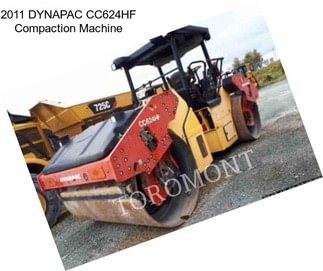 2011 DYNAPAC CC624HF Compaction Machine