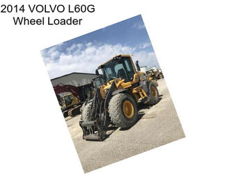 2014 VOLVO L60G Wheel Loader