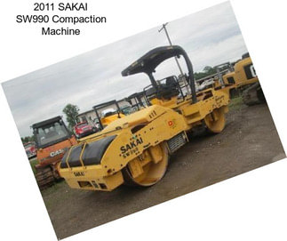 2011 SAKAI SW990 Compaction Machine