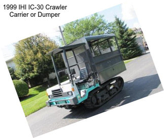 1999 IHI IC-30 Crawler Carrier or Dumper