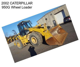 2002 CATERPILLAR 950G Wheel Loader