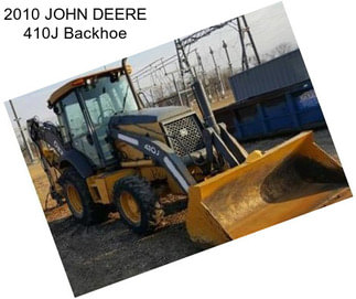 2010 JOHN DEERE 410J Backhoe