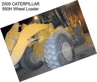 2009 CATERPILLAR 950H Wheel Loader