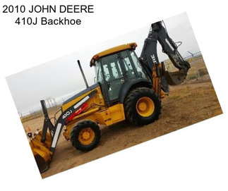 2010 JOHN DEERE 410J Backhoe