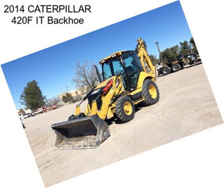 2014 CATERPILLAR 420F IT Backhoe