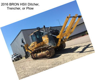 2016 BRON HSII Ditcher, Trencher, or Plow