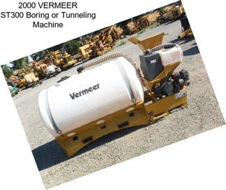 2000 VERMEER ST300 Boring or Tunneling Machine