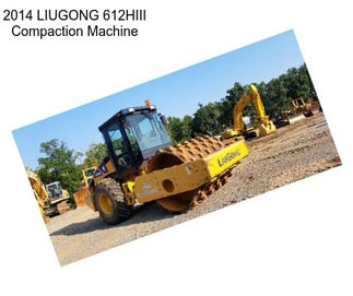 2014 LIUGONG 612HIII Compaction Machine