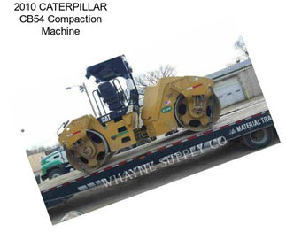 2010 CATERPILLAR CB54 Compaction Machine