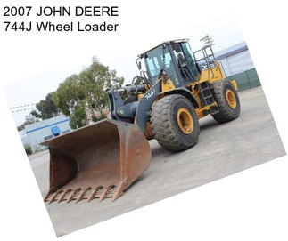 2007 JOHN DEERE 744J Wheel Loader