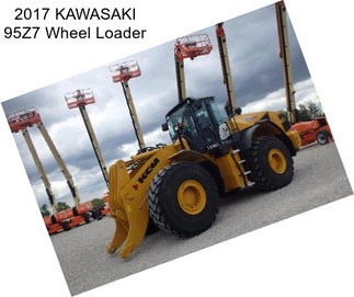 2017 KAWASAKI 95Z7 Wheel Loader