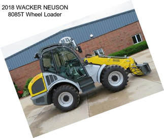 2018 WACKER NEUSON 8085T Wheel Loader