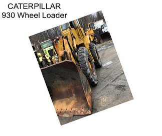 CATERPILLAR 930 Wheel Loader