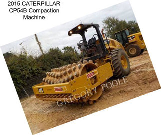 2015 CATERPILLAR CP54B Compaction Machine