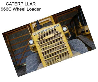 CATERPILLAR 966C Wheel Loader