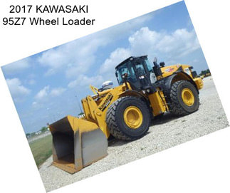 2017 KAWASAKI 95Z7 Wheel Loader