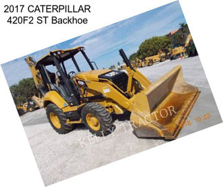 2017 CATERPILLAR 420F2 ST Backhoe