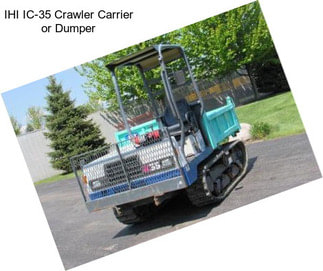 IHI IC-35 Crawler Carrier or Dumper