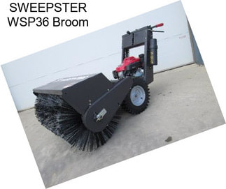 SWEEPSTER WSP36 Broom