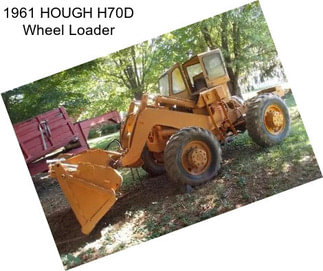 1961 HOUGH H70D Wheel Loader