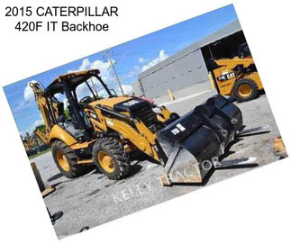 2015 CATERPILLAR 420F IT Backhoe