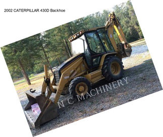 2002 CATERPILLAR 430D Backhoe