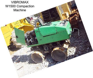 VIBROMAX W1500 Compaction Machine