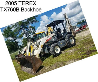 2005 TEREX TX760B Backhoe