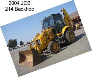 2004 JCB 214 Backhoe