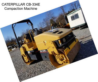 CATERPILLAR CB-334E Compaction Machine