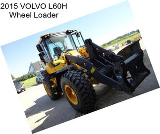 2015 VOLVO L60H Wheel Loader