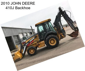 2010 JOHN DEERE 410J Backhoe