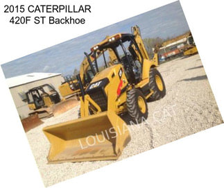 2015 CATERPILLAR 420F ST Backhoe