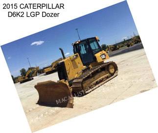 2015 CATERPILLAR D6K2 LGP Dozer