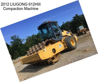 2012 LIUGONG 612HIII Compaction Machine