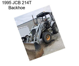 1995 JCB 214T Backhoe