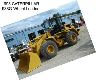 1998 CATERPILLAR 938G Wheel Loader