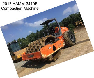 2012 HAMM 3410P Compaction Machine